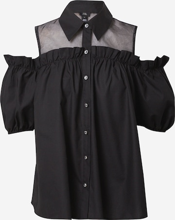 River Island Bluse in Schwarz: predná strana