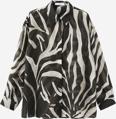 MANGO Pusero 'SALOME' värissä harmaa / musta / offwhite, Tuotenäkymä