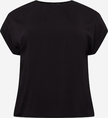 Vero Moda Curve - Camiseta 'Bicca' en negro: frente
