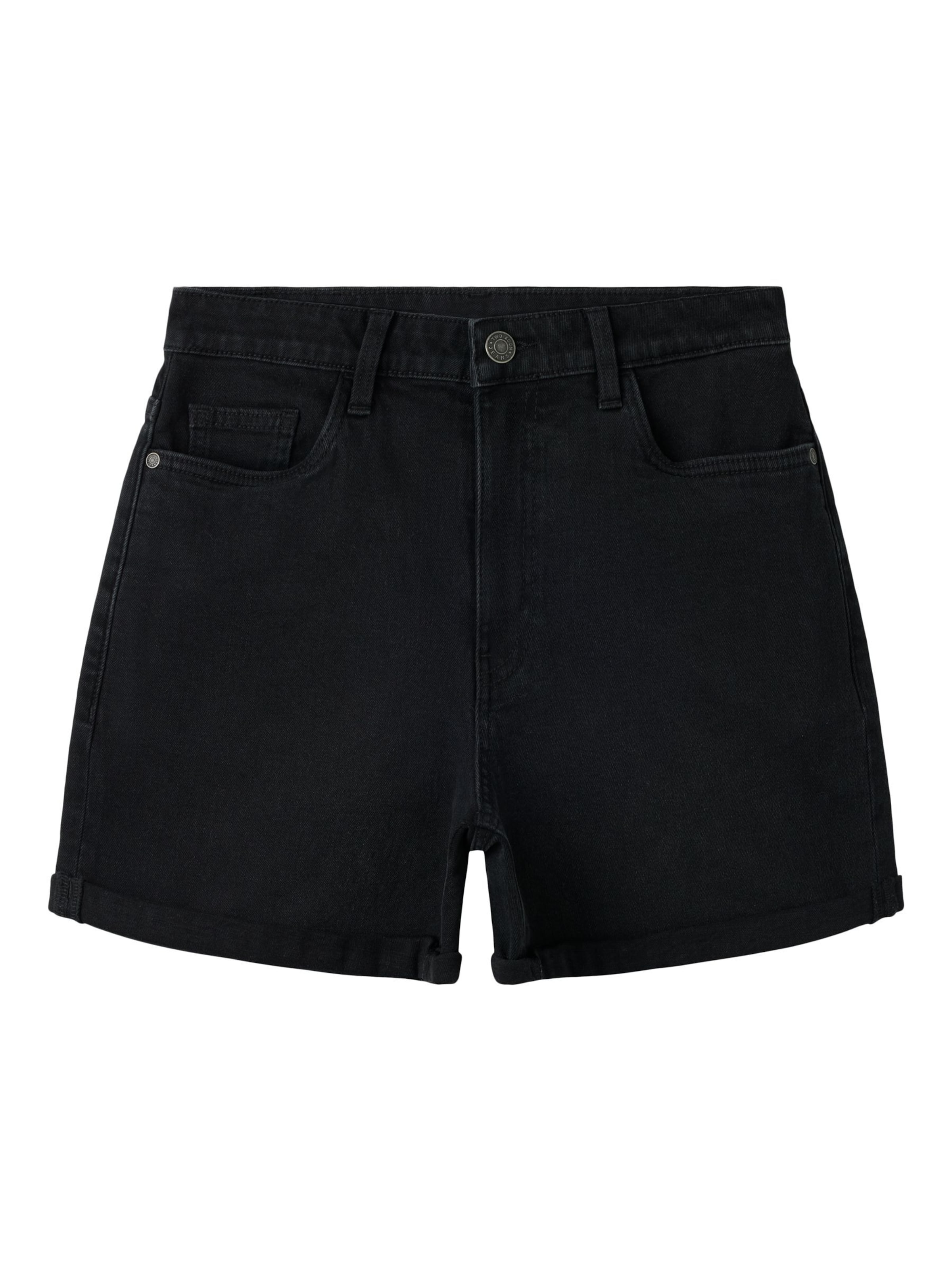 TWO SOON Regular Jeans in Schwarz: Vorderseite