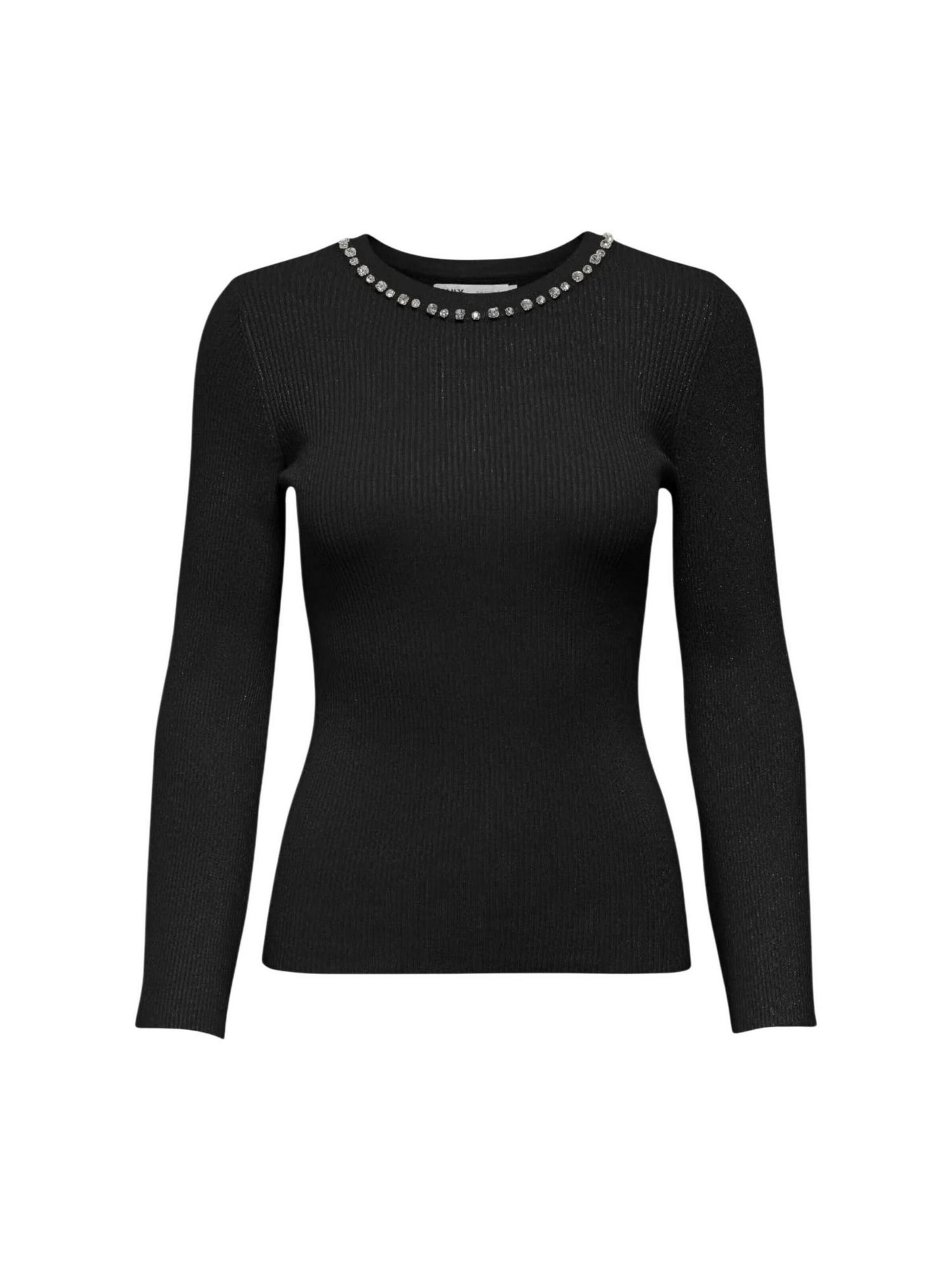 Pullover 'ONLNATASCHA' di ONLY in nero: frontale
