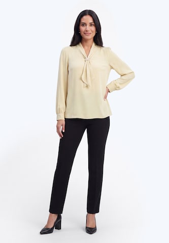 usha BLACK LABEL - Blusa en amarillo