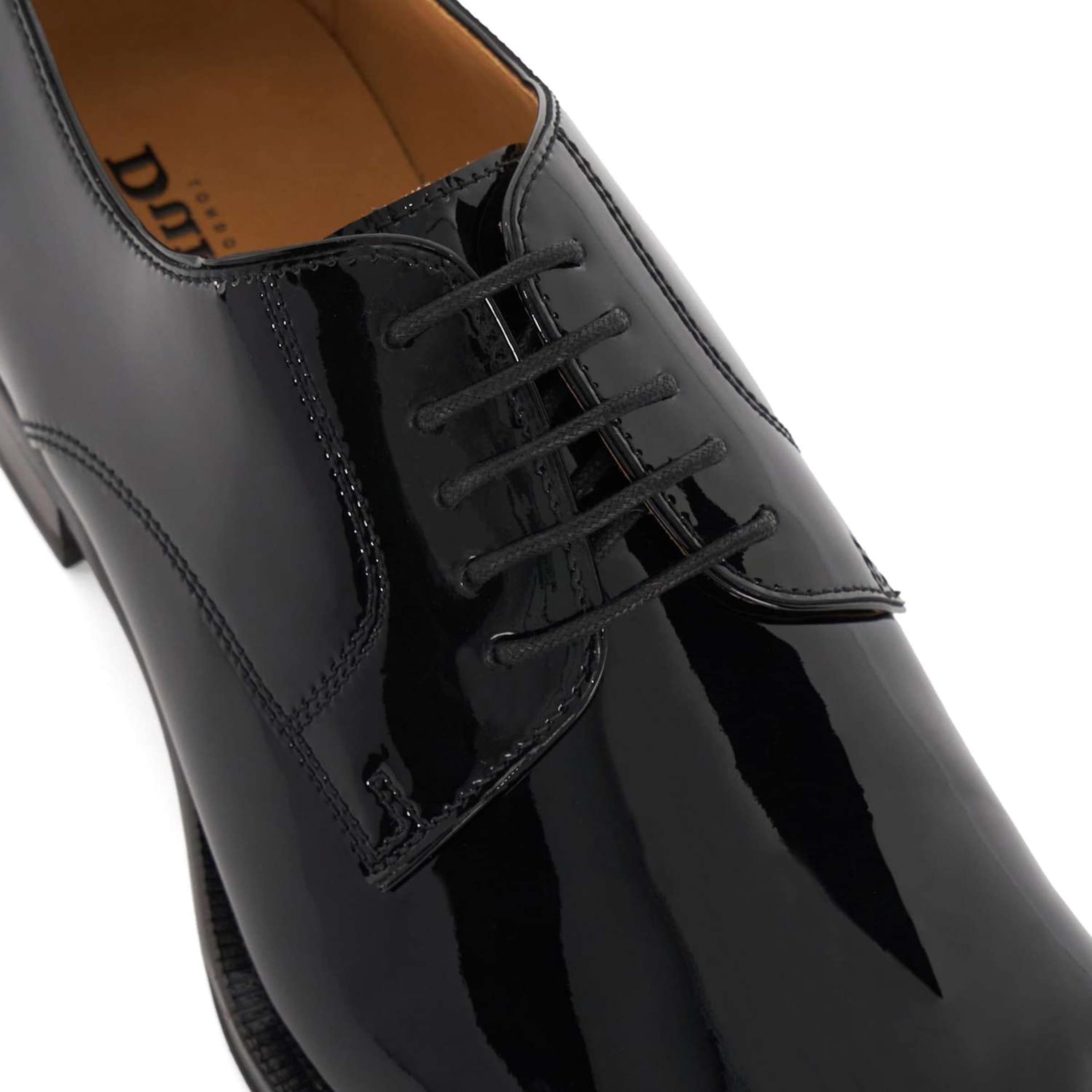 Dune LONDON Veterschoen 'Salisbury' in Zwart