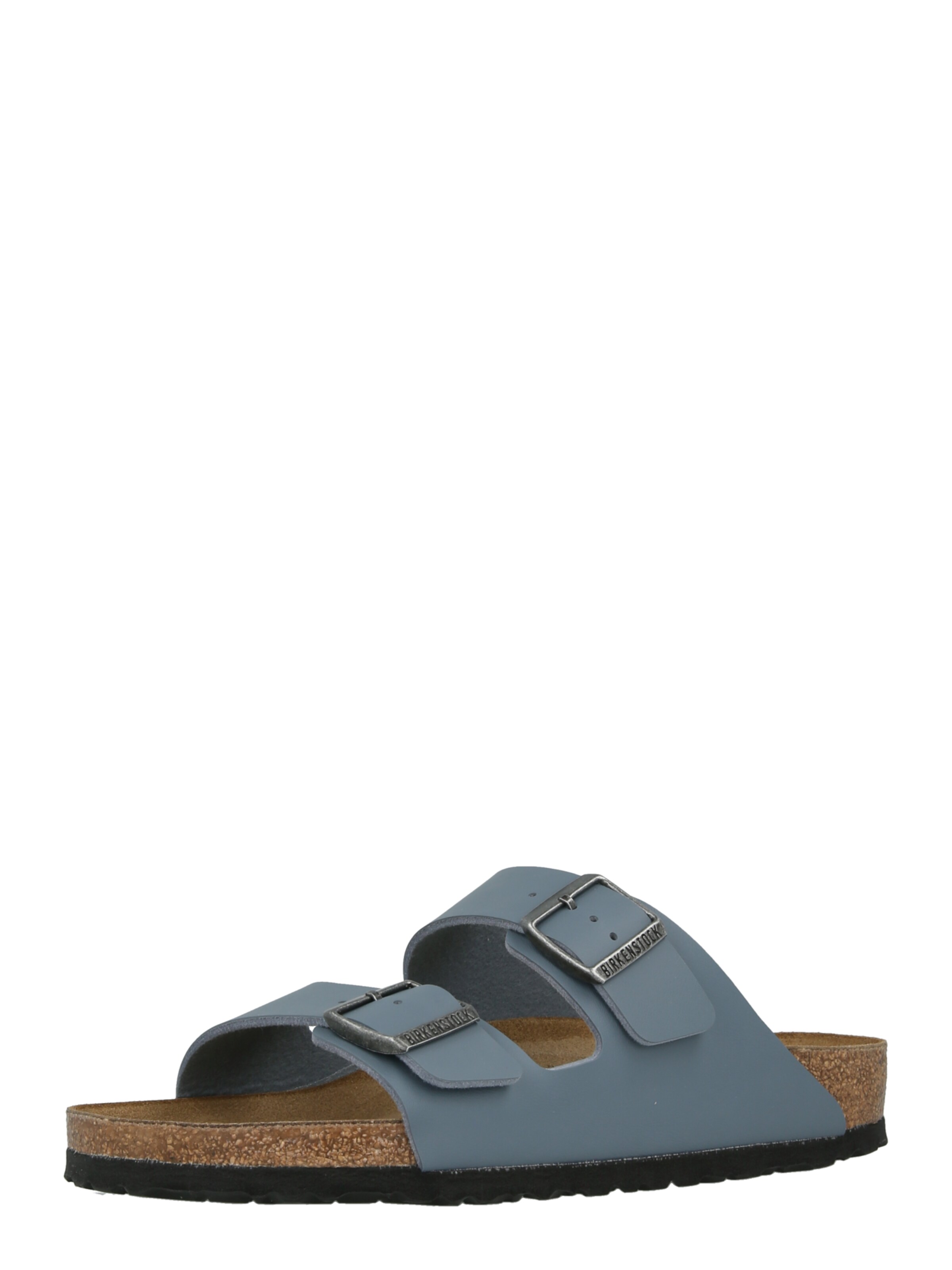 BIRKENSTOCK Muiltjes 'Arizona' in Grijs: voorkant