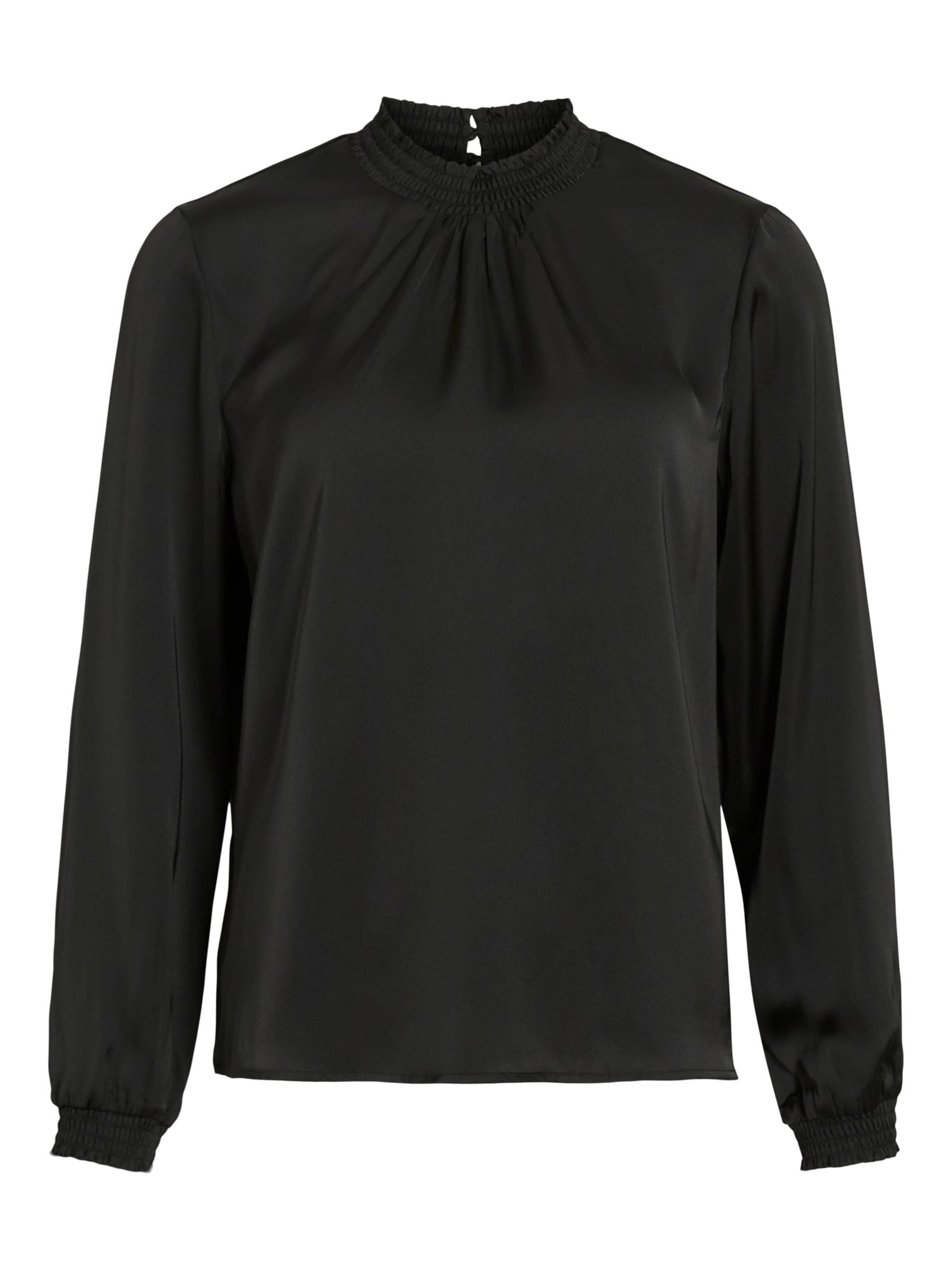 VILA Blouse 'VISofie' in Zwart: voorkant