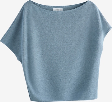 Next Pullover i blå: forside