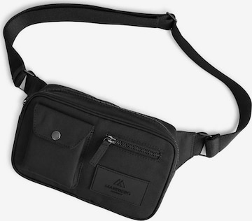 MARKBERG حقيبة بحزام 'Darla' بلون أسود: الأمام