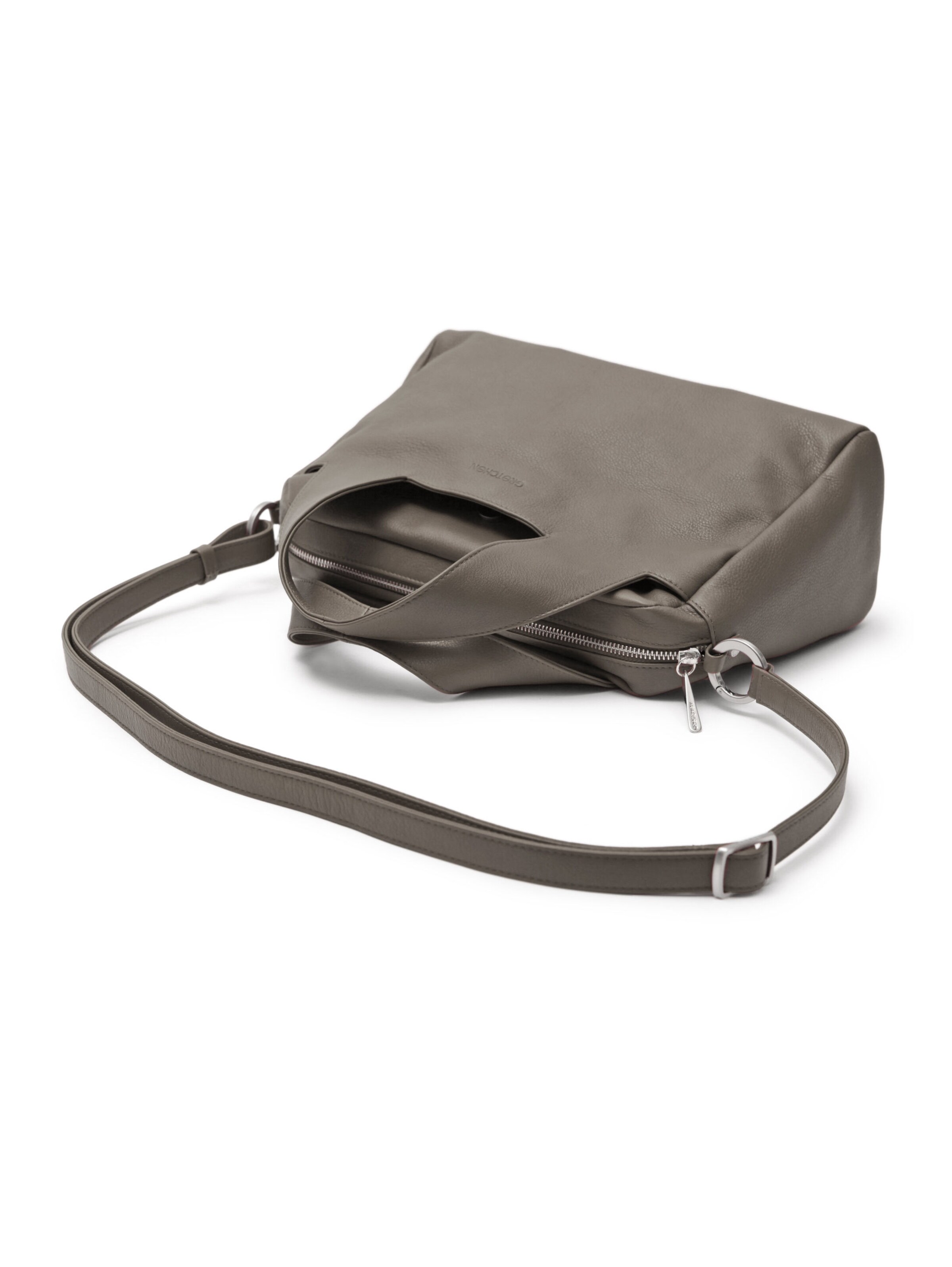 Gretchen Schultertasche 'Ruby Tote Four' in Grau