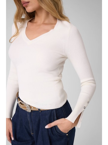GUESS Pullover 'Ellie' in Weiß