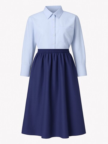 Touche Prive Skirt in Blue: front