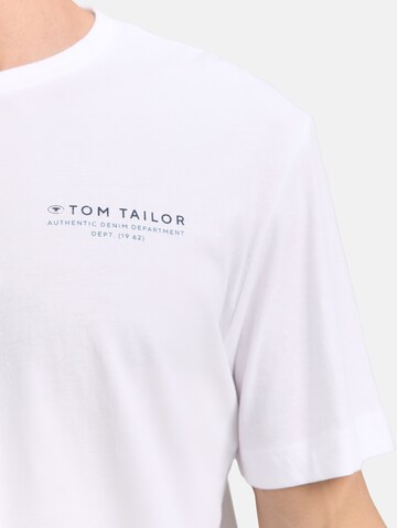 TOM TAILOR Shirt in White