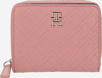 Porte-monnaies TOMMY HILFIGER en rose : devant