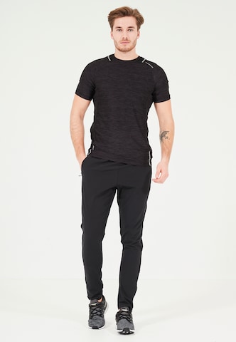 ENDURANCE Tapered Workout Pants 'Thule Activ' in Black