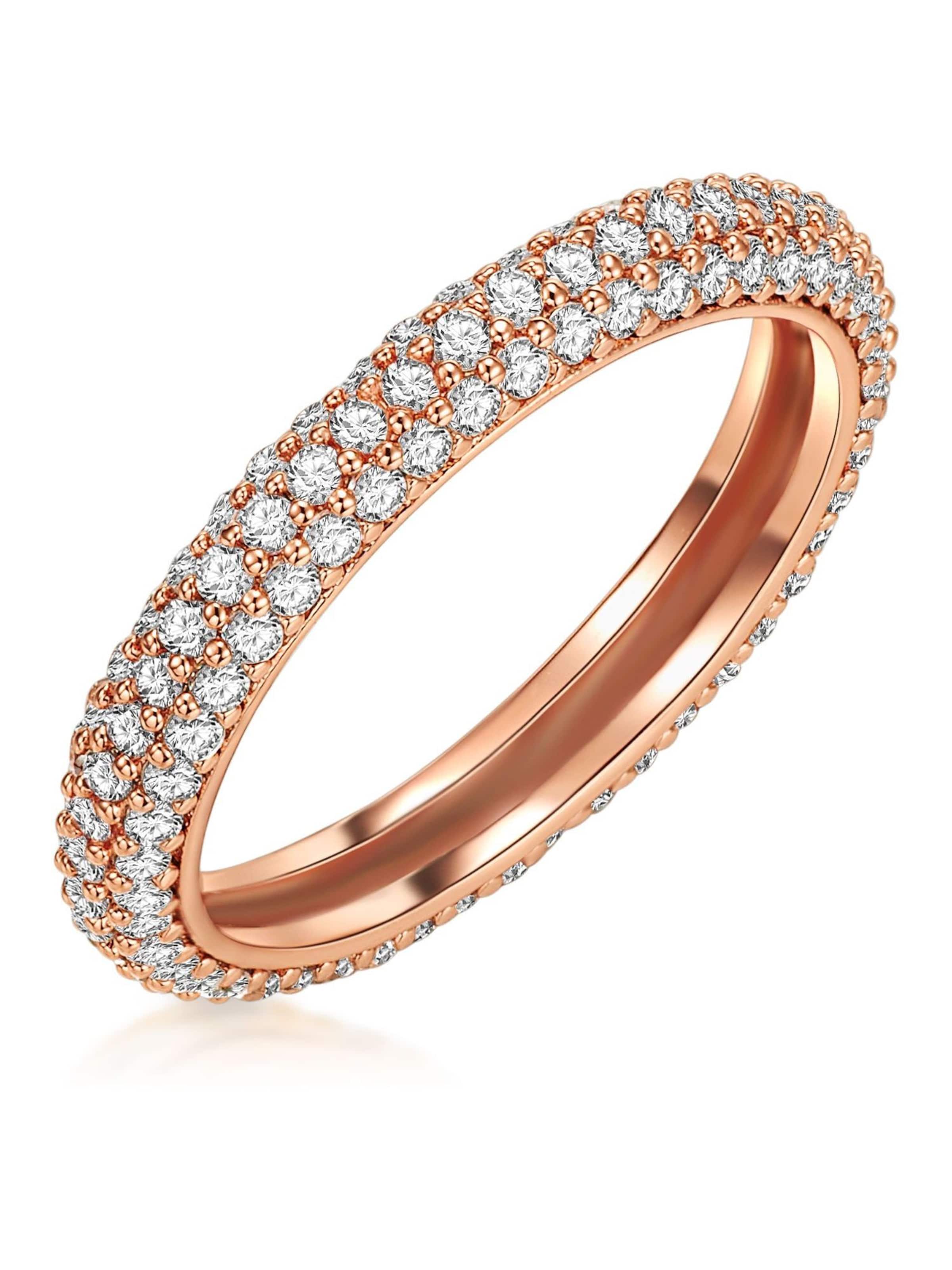 Lulu & Jane Ring in Goud: voorkant