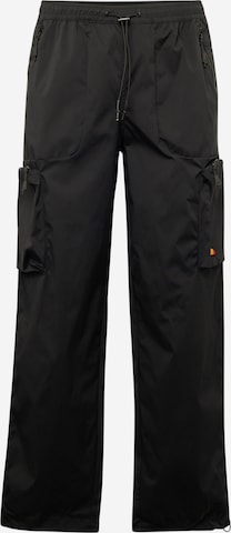 ELLESSE - regular Pantalón cargo 'Squadron' en negro: frente