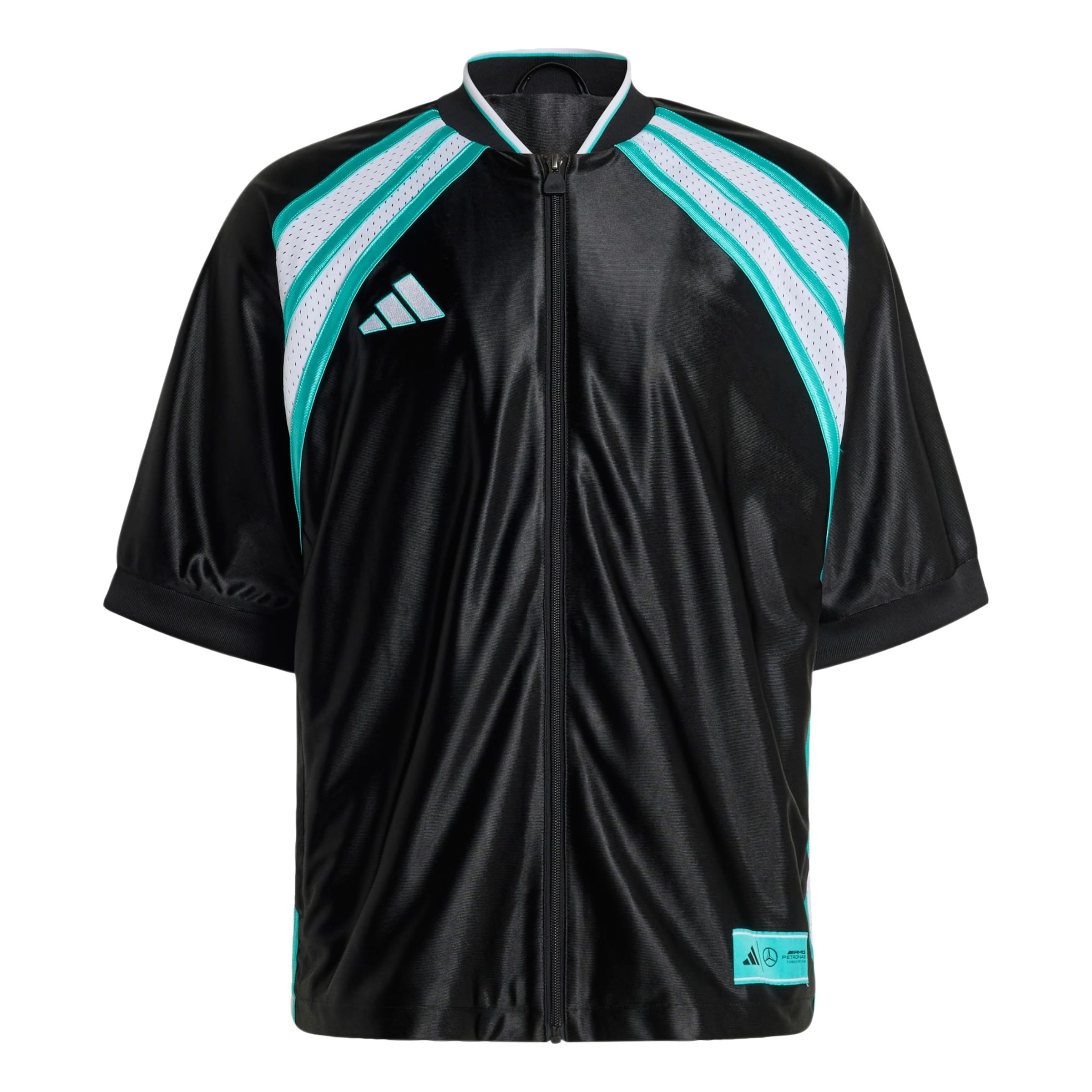 Maglia funzionale 'Mercedes-AMG Petronas Formula One Team Las Vegas' di ADIDAS PERFORMANCE in nero: frontale