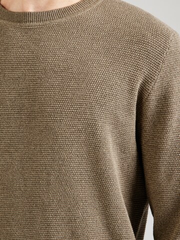 SELECTED HOMME Tröja 'SLHROSS' i beige