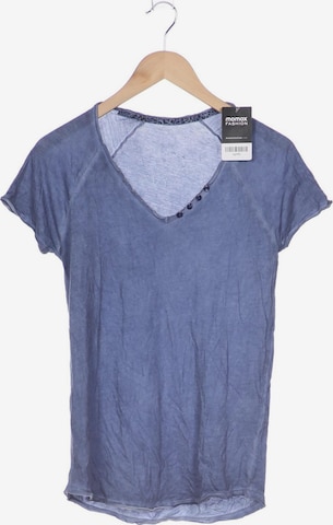 BLOOM T-Shirt XS in Blau: predná strana