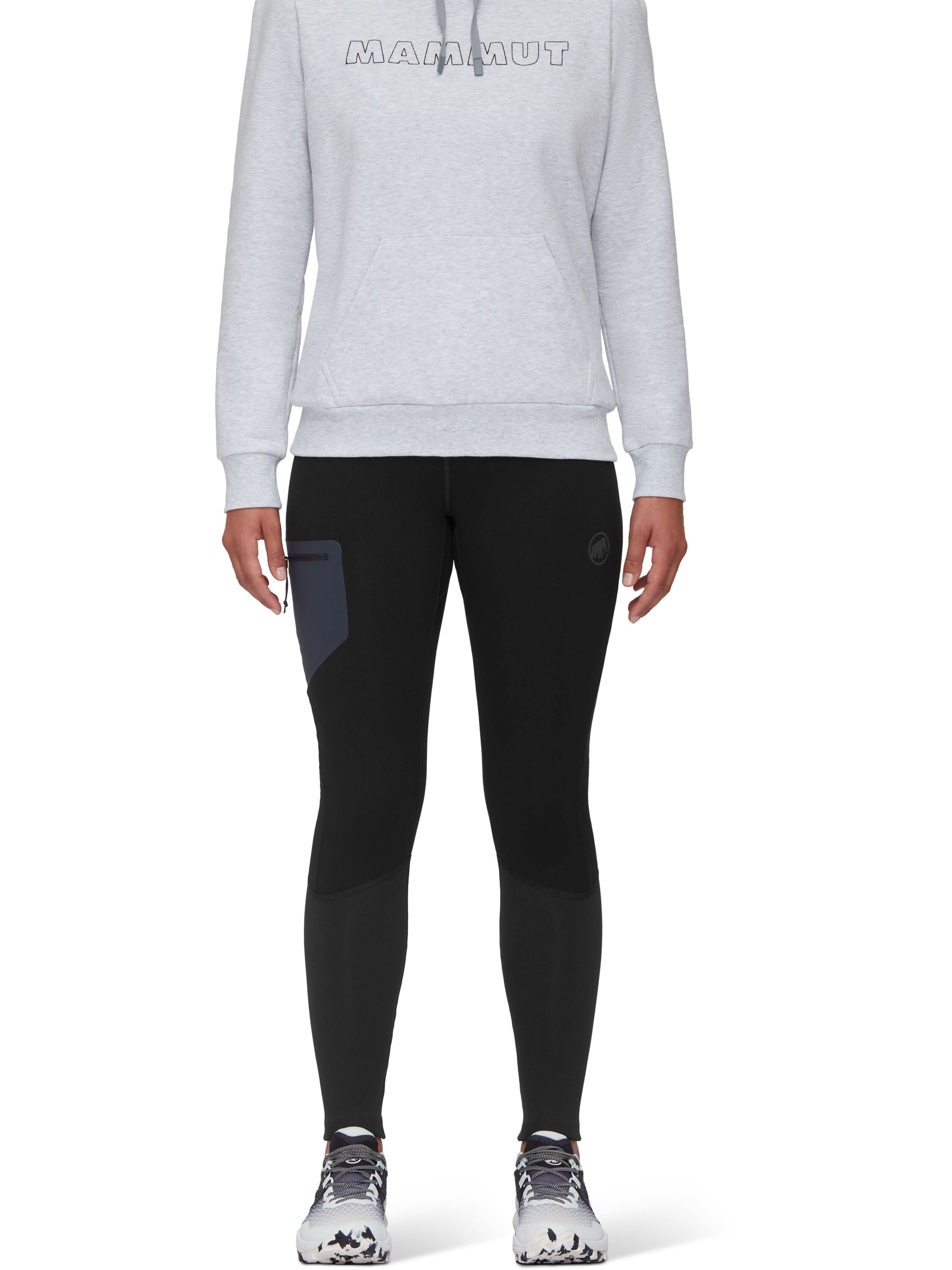 MAMMUT Athletic Underwear in Black: front