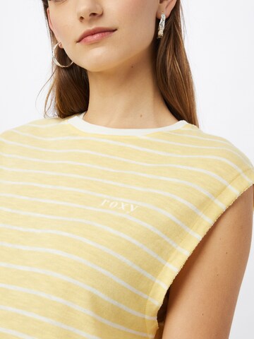 ROXY Top 'GOOD EYES' in Yellow