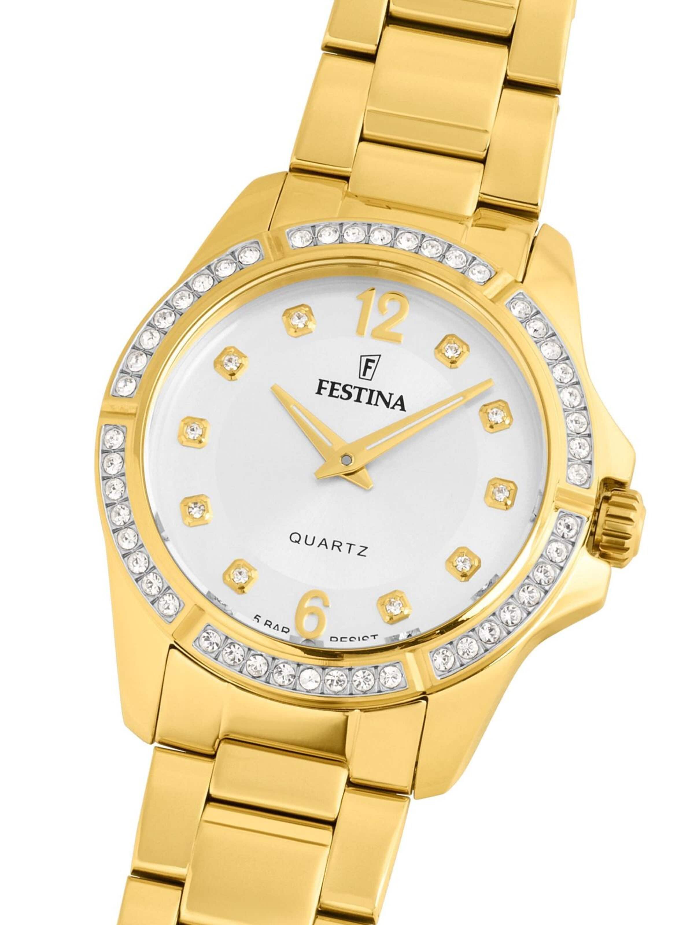FESTINA Analogové hodinky 'Watch Mademoiselle' – stříbrná