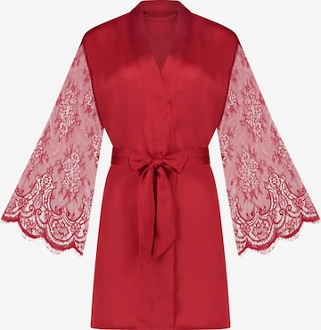 Hunkemöller Dressing Gown in Red: front