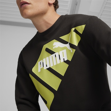 PUMA Sportsweatshirt 'Power' in Zwart