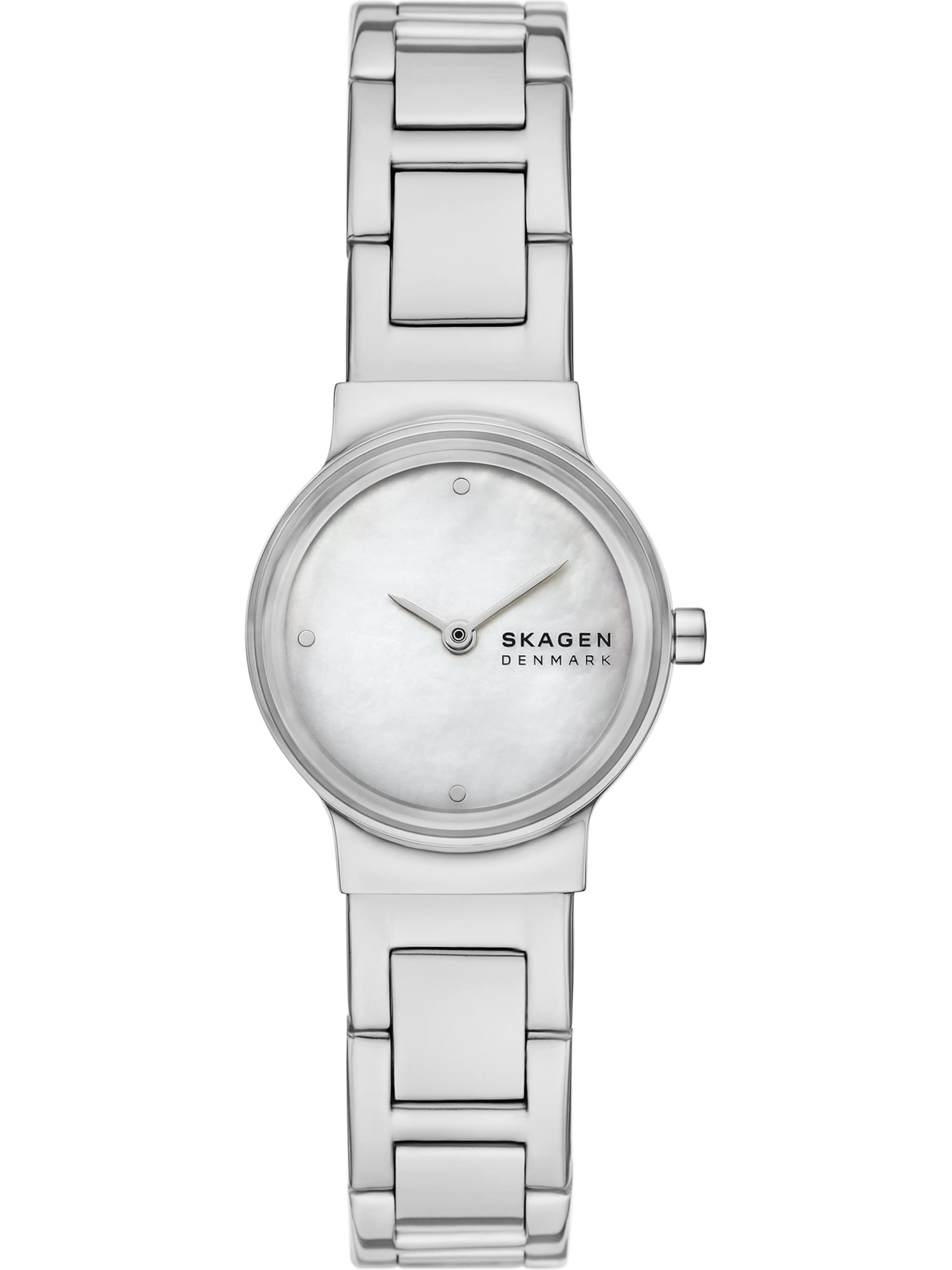 SKAGEN Uhr in Silber: Vorderseite