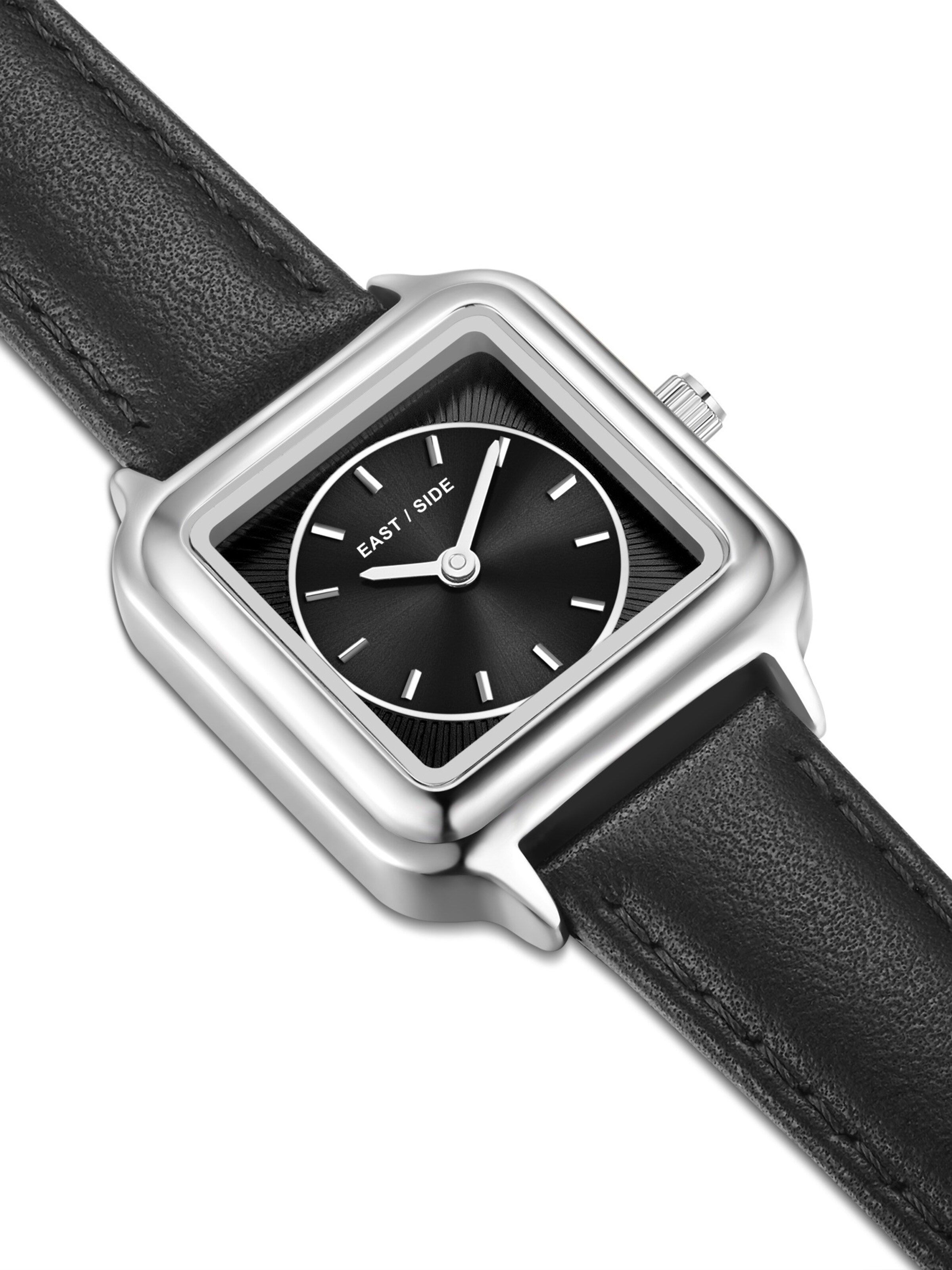 Eastside Analoguhr in Silber