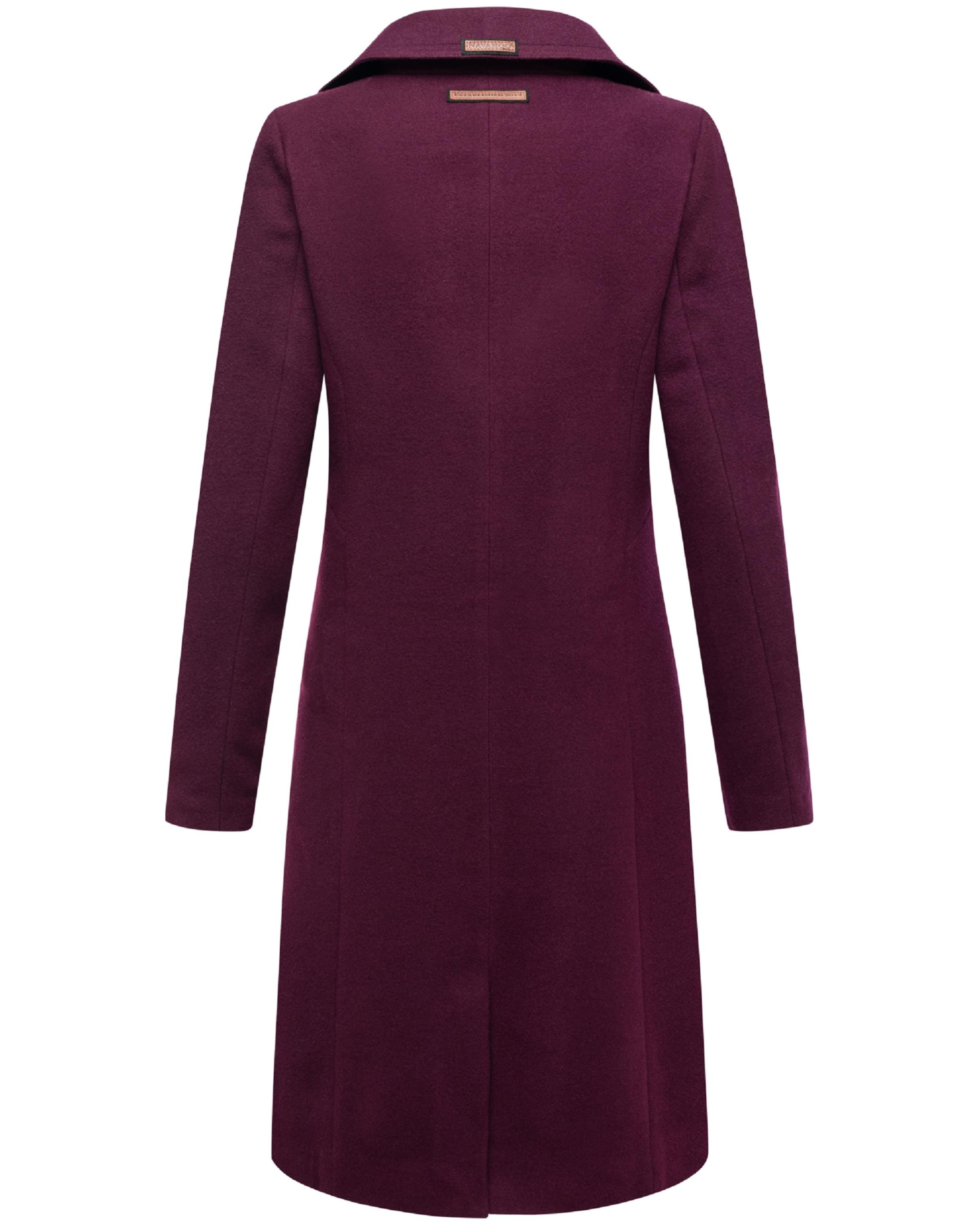 NAVAHOO Övergångskappa 'Wooly' i röd