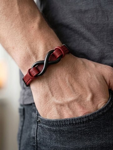UNIQAL Armband 'INFINITY' in Rood