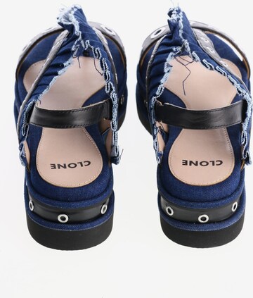 Clone Sandals & High-Heeled Sandals in 38 in Blue