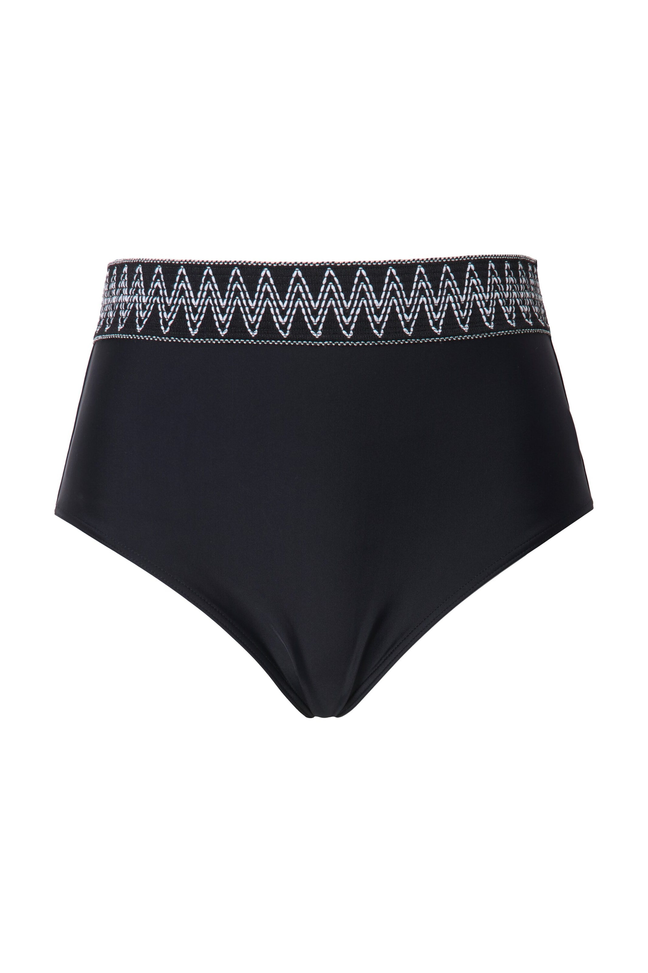 Studio Untold Bikini Bottom in schwarz / naturweiß, Produktansicht