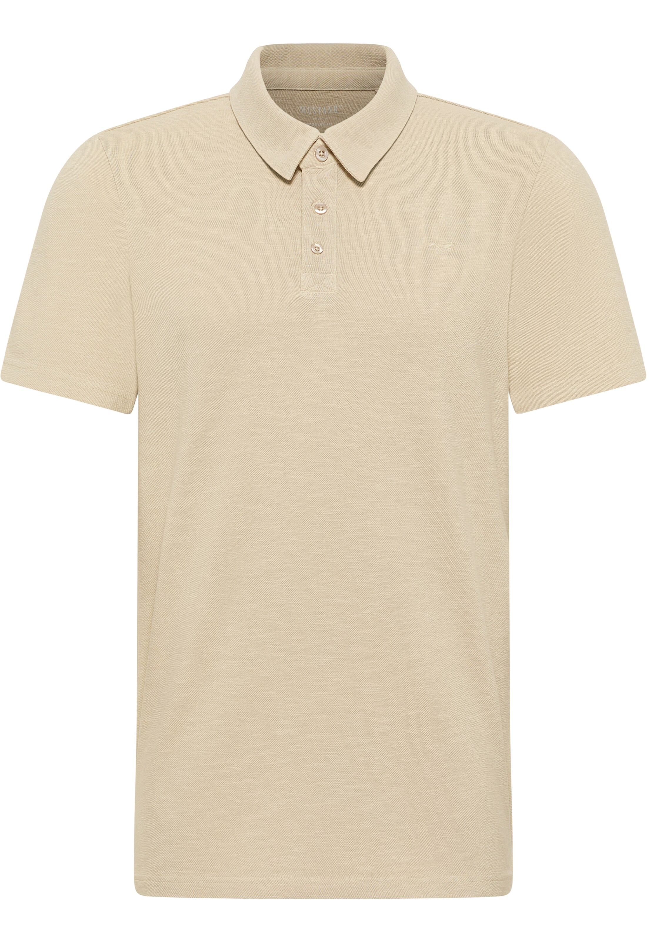 MUSTANG Shirt 'Palco' in Beige: front