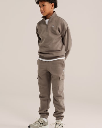 WE Fashion - Jersey en marrón