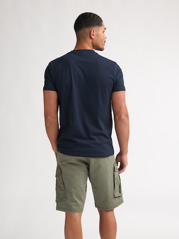 T-Shirt Petrol Industries en bleu