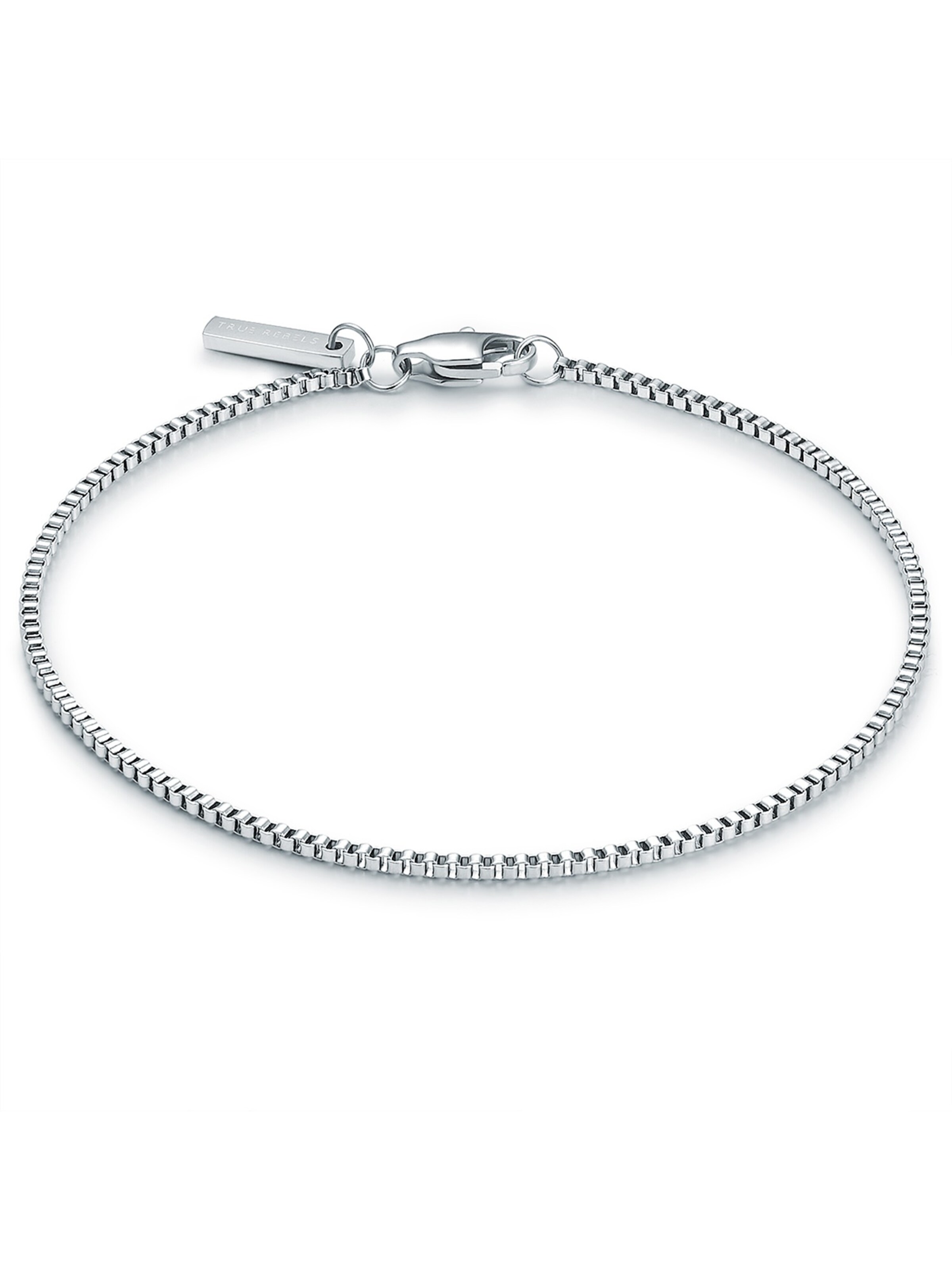 True Rebels Armband in Silber: Vorderseite