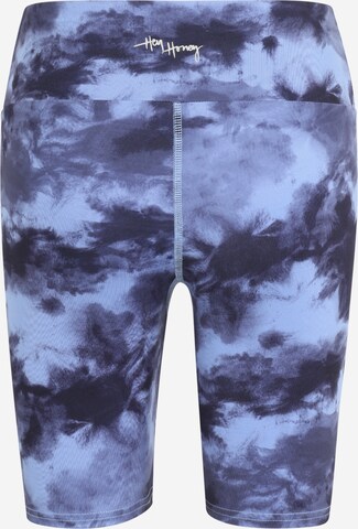 Hey Honey Skinny Sportbroek in Blauw