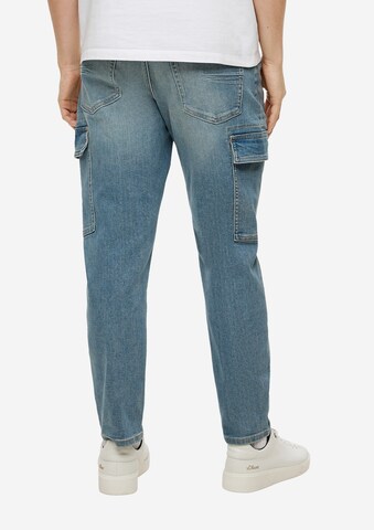 s.Oliver Regular Cargojeans in Blauw