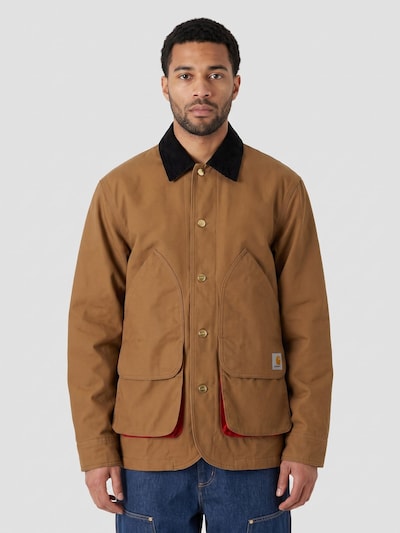 Carhartt WIP Between-Season Jacket 'HESTON' in S in Brown, Item view
