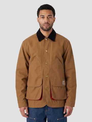 Carhartt WIP Between-season jacket 'HESTON' in Brown: front