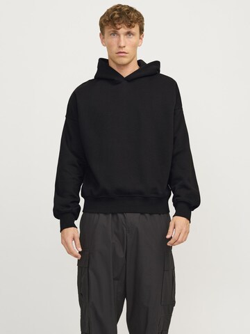 Sweat-shirt JACK & JONES en noir : devant