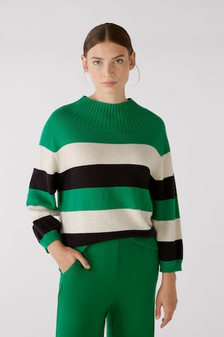OUI Пуловер в зелено: отпред