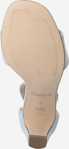 GABOR Sandalen met riem in Blauw