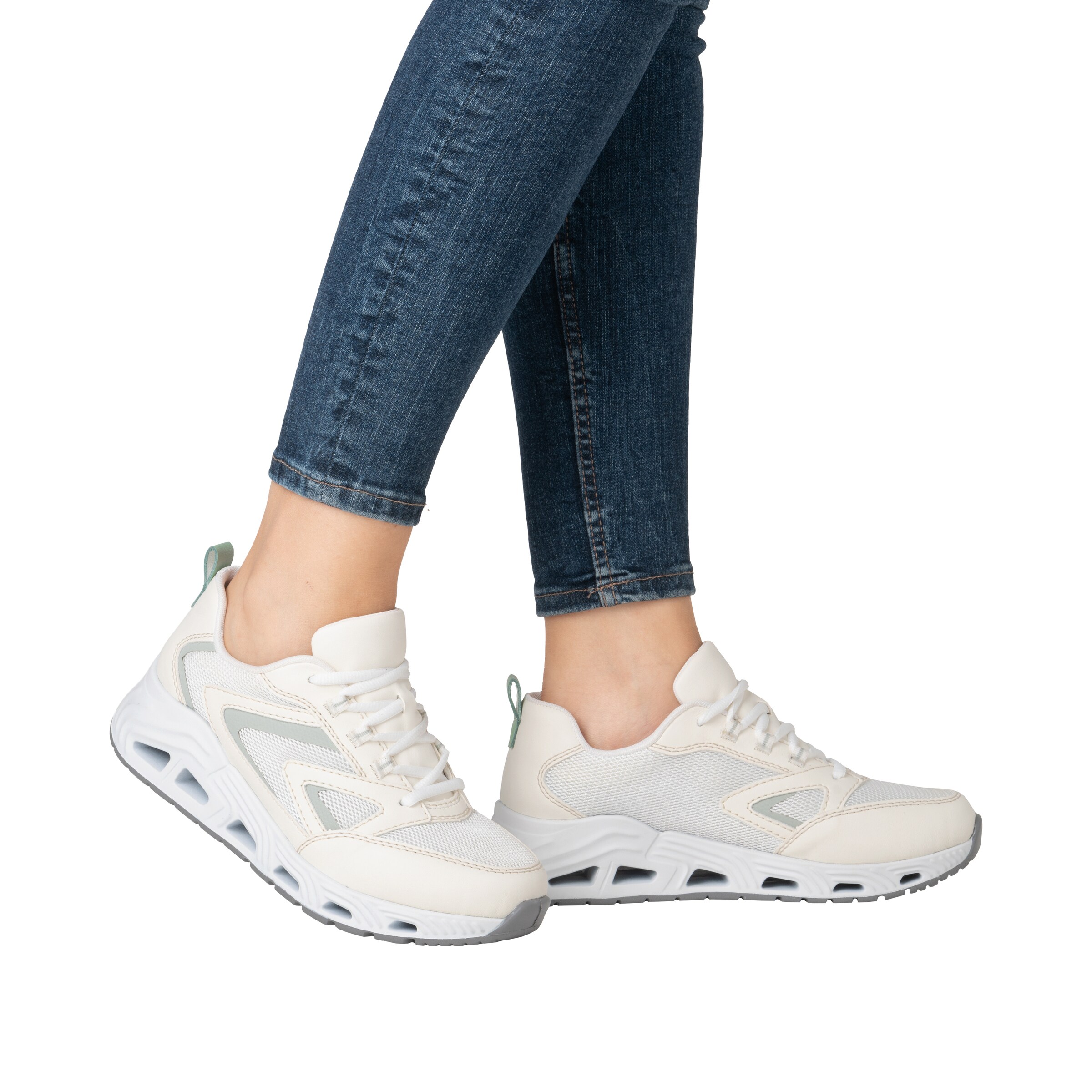 Rieker Sport Sneakers in White