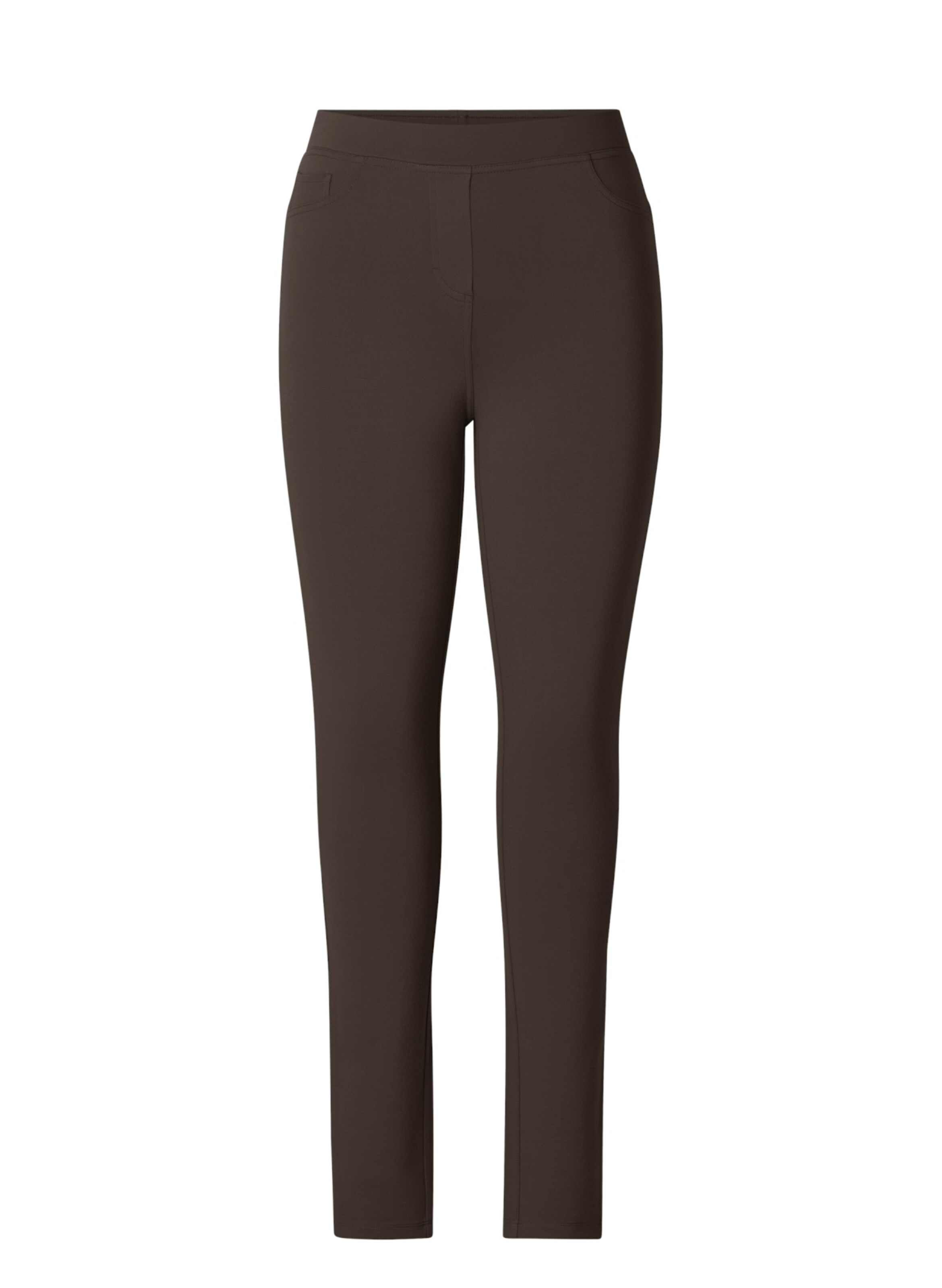 BASE LEVEL CURVY Leggings in braun, Produktansicht