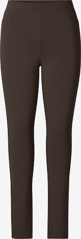 BASE LEVEL CURVY Leggings in Brown: front