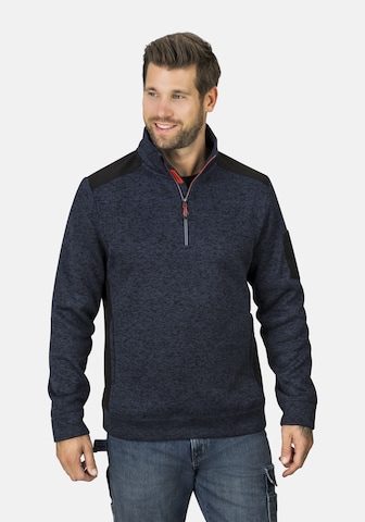Hero Fleece Jacket 'Kian' in Blue: front