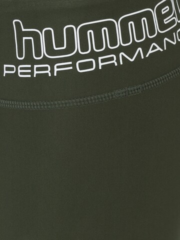 Hummel Skinny Παντελόνι φόρμας 'TE FUNDAMENTAL' σε πράσινο
