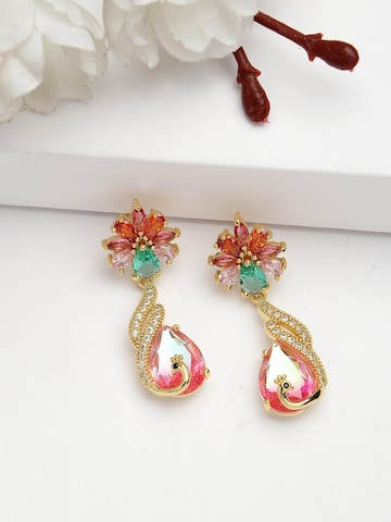 AVANT-GARDE PARIS Earrings 'Karolinaya' in Pink
